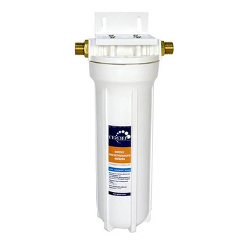 Фильтр магистральный Гейзер 1П 1/2 с металлической скобой - Фильтры для воды - Магистральные фильтры - Магазин электрооборудования Проф-Электрик
